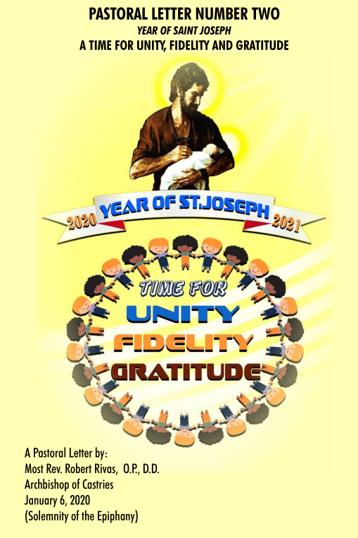 A Time for Unity, Fidelity and Gratitude - Pastoral Letter by Archbishop Robert Rivas