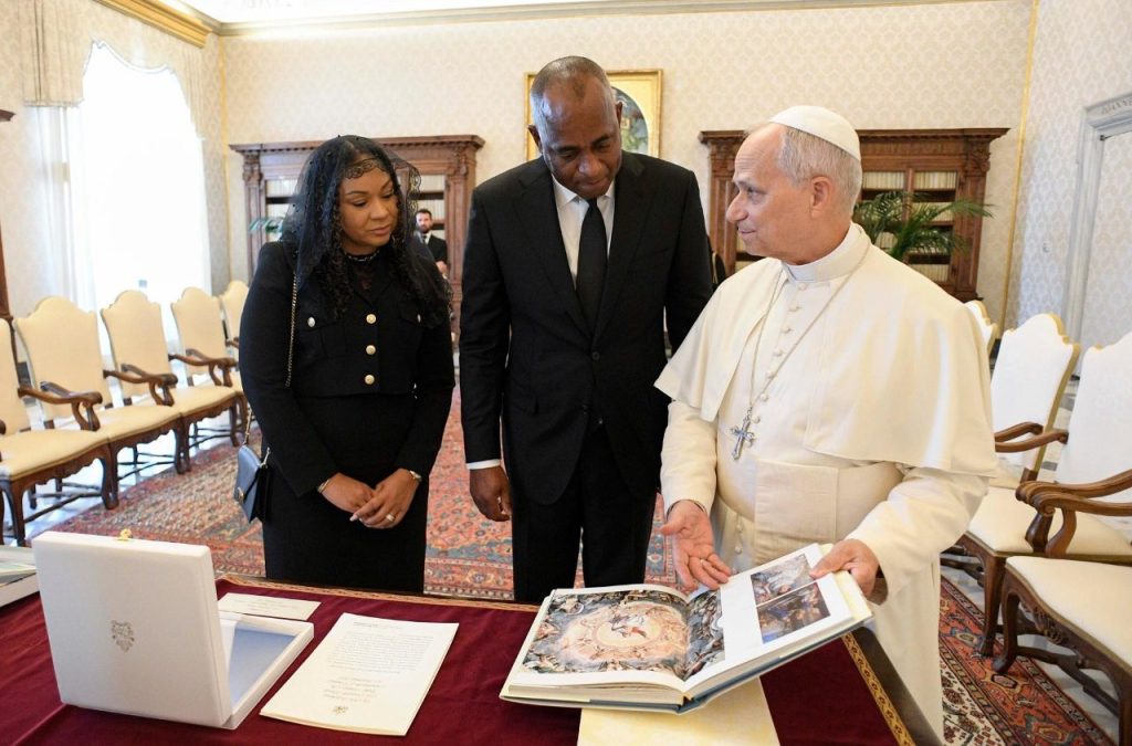 Dominica PM meets Pope Leo