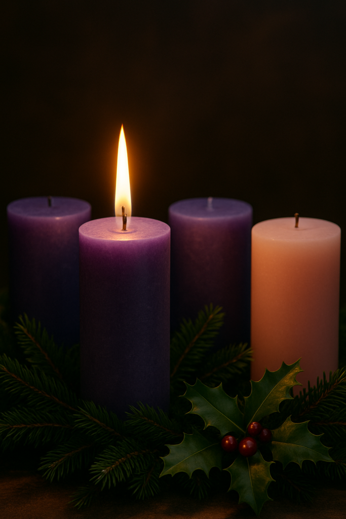 Waiting in joyful Hope in an unsettled nation